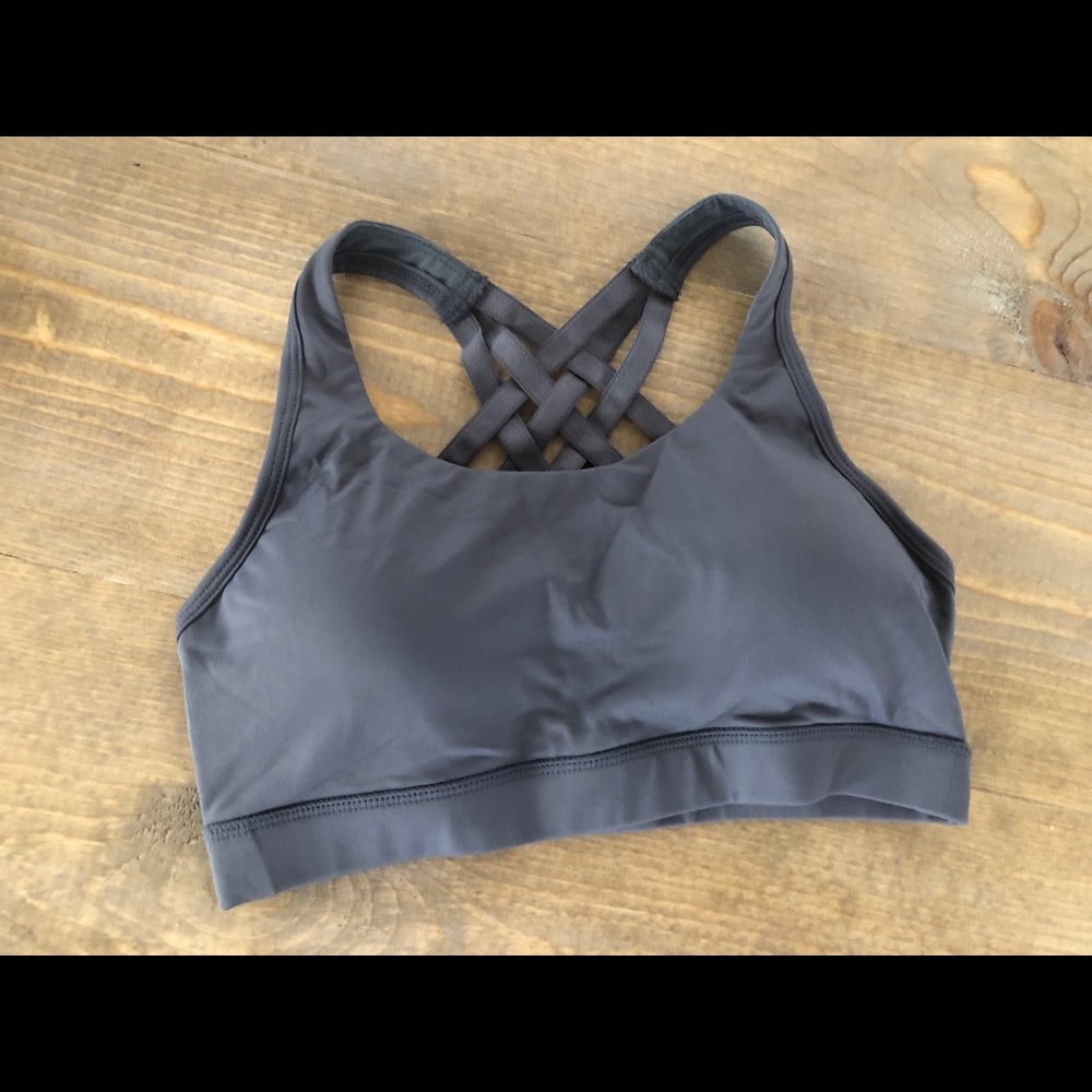 KIAVA Clothing Sports Bra Grey